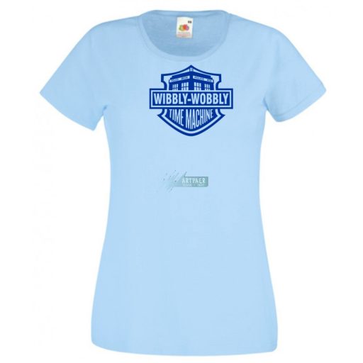 Wibbly Wobbly Time Machine női rövid ujjú póló