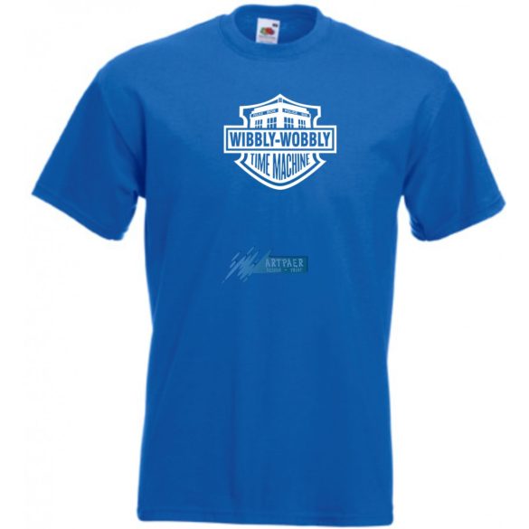 Wibbly Wobbly Time Machine férfi rövid ujjú póló