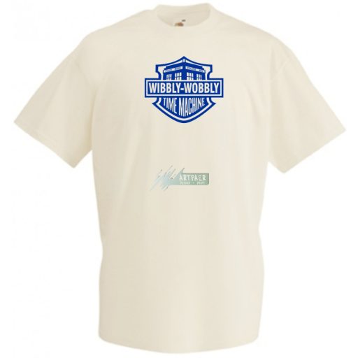 Wibbly Wobbly Time Machine férfi rövid ujjú póló
