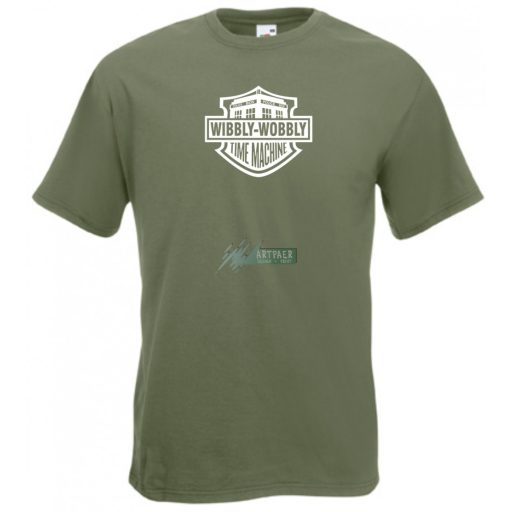 Wibbly Wobbly Time Machine férfi rövid ujjú póló