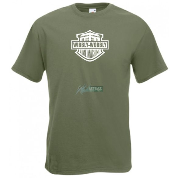 Wibbly Wobbly Time Machine férfi rövid ujjú póló
