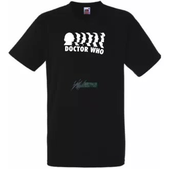 Generation Dr Who férfi rövid ujjú póló