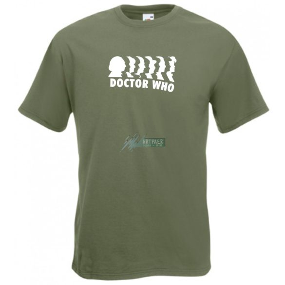 Generation Dr Who férfi rövid ujjú póló