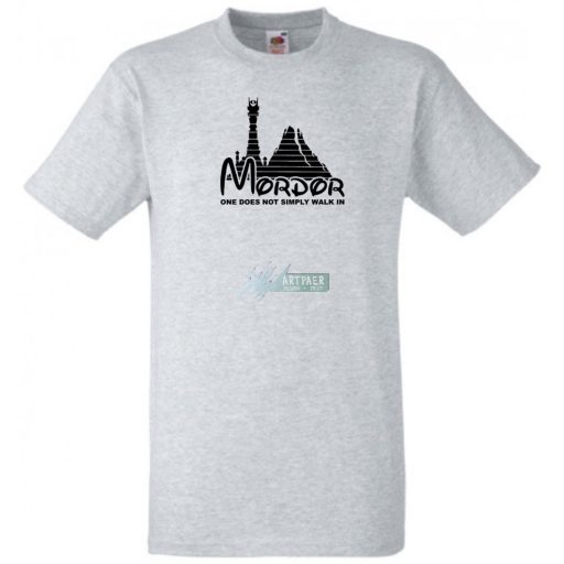 Humor - Mordor parody férfi rövid ujjú póló