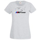 Autó fan contur BMW Motorsport minima női rövid ujjú póló