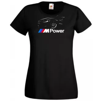  Autó fan contur BMW Motorsport minima női rövid ujjú póló