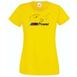 Autó fan contur BMW Motorsport minima női rövid ujjú póló