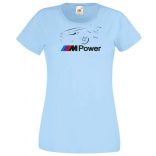 Autó fan contur BMW Motorsport minima női rövid ujjú póló