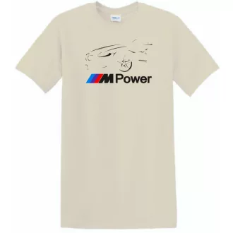   Autó fan contur BMW Motorsport minima férfi rövid ujjú póló
