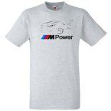 Autó fan contur BMW Motorsport minima férfi rövid ujjú póló