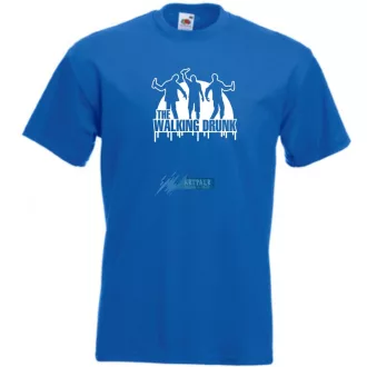 The Walking Drunk férfi rövid ujjú póló