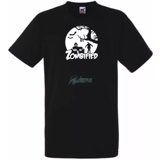 Zombified férfi rövid ujjú póló