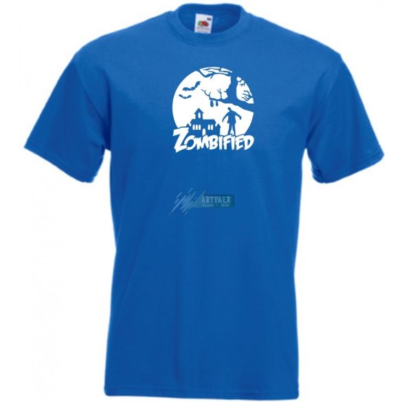 Zombified férfi rövid ujjú póló