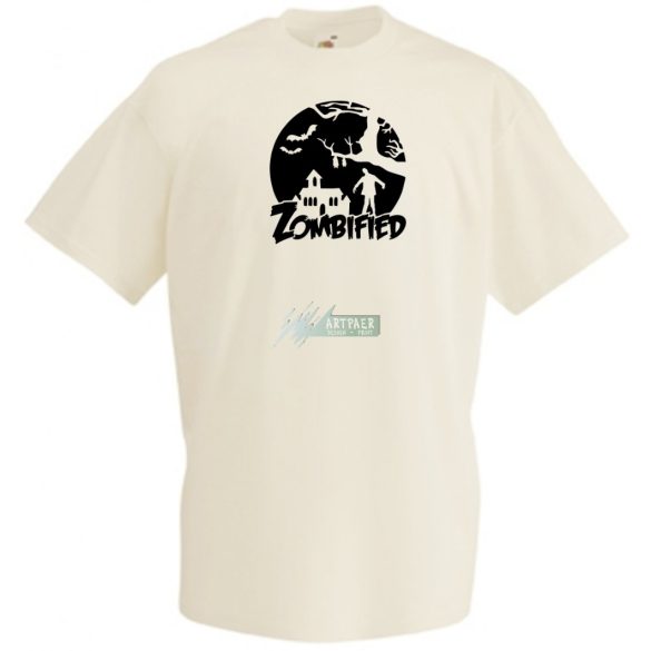 Zombified férfi rövid ujjú póló