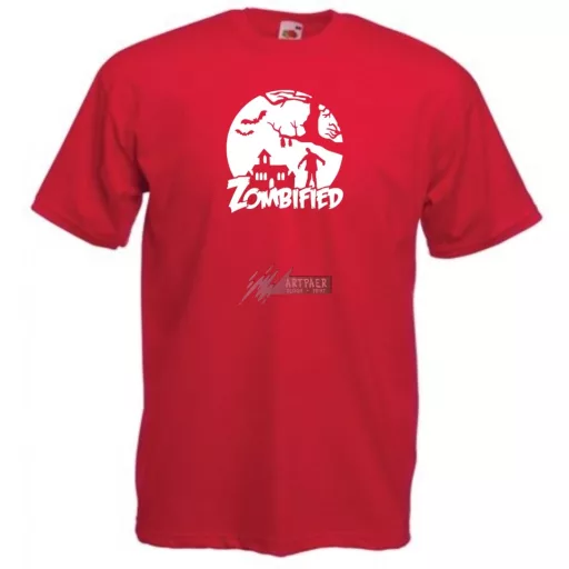 Zombified férfi rövid ujjú póló
