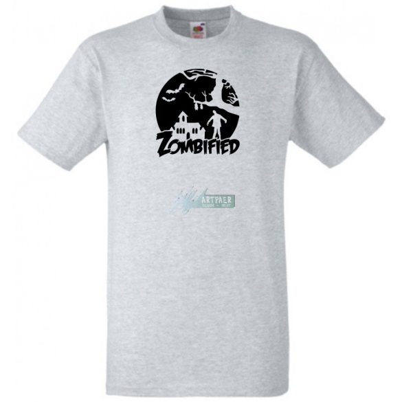 Zombified férfi rövid ujjú póló