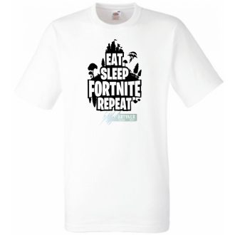   Game minima -B Eat Sleep Fortnite Repeat gyerek rövid ujjú póló
