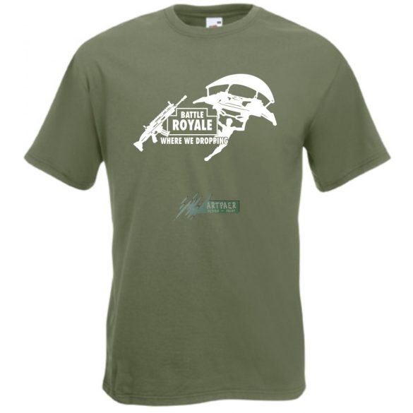 Game minima -D Fortnite Legenda férfi rövid ujjú póló