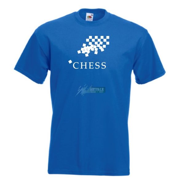 Sakk férfi rövid ujjú póló