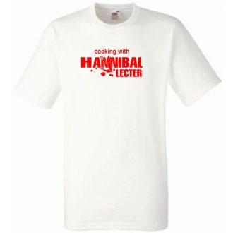 Cooking with Hannibal férfi rövid ujjú póló