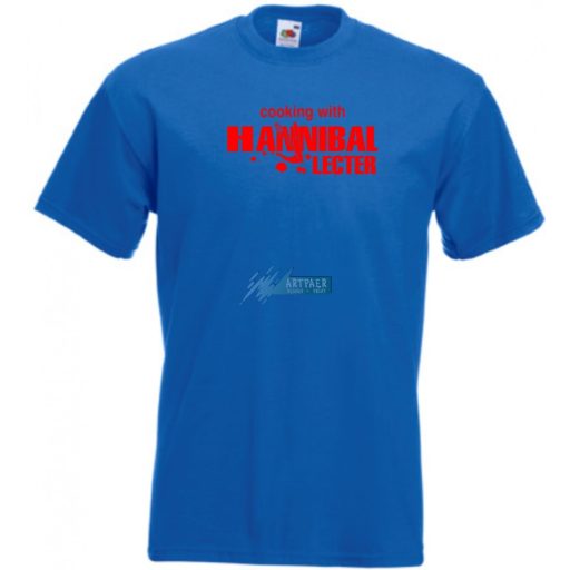 Cooking with Hannibal férfi rövid ujjú póló