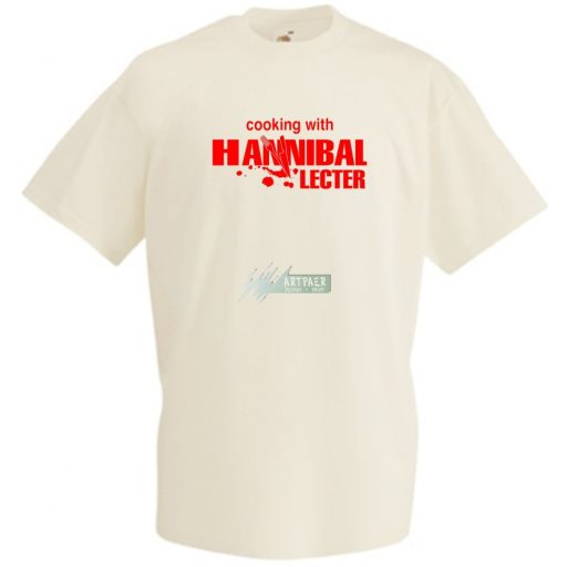Cooking with Hannibal férfi rövid ujjú póló