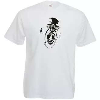 Sikító ember férfi rövid ujjú póló