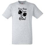 Maradj távol a lányomtól férfi rövid ujjú póló