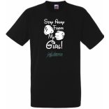 Maradj távol a lányomtól férfi rövid ujjú póló