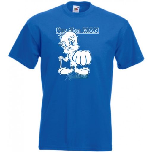 Én vagyok az ember férfi rövid ujjú póló