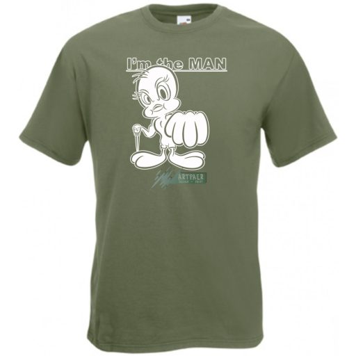 Én vagyok az ember férfi rövid ujjú póló