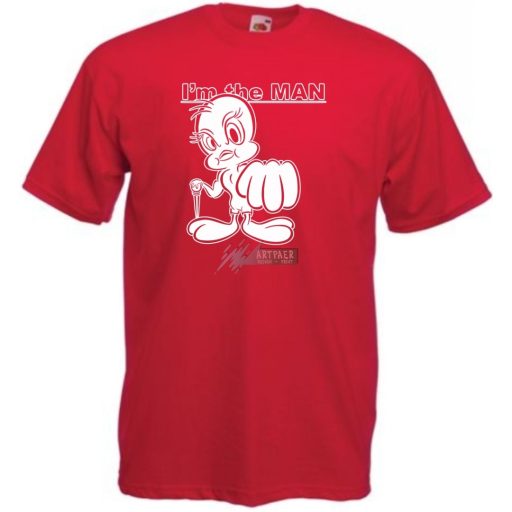 Én vagyok az ember férfi rövid ujjú póló