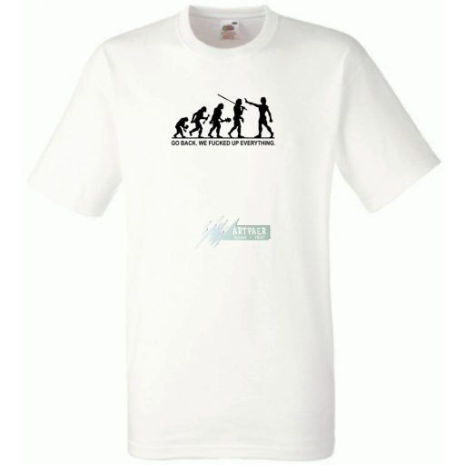 Go Back Evolution férfi rövid ujjú póló