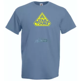 Star Tours férfi rövid ujjú póló