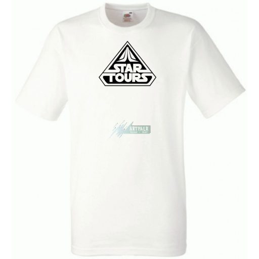 Star Tours férfi rövid ujjú póló
