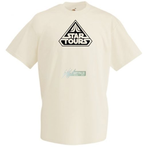 Star Tours férfi rövid ujjú póló