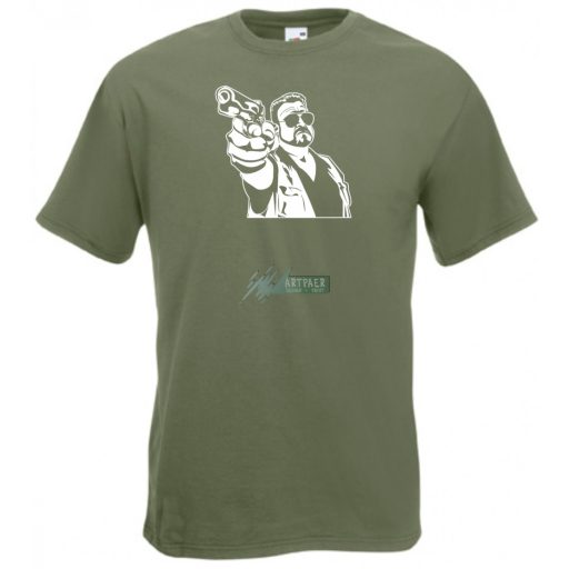 A nagy Lebowski férfi rövid ujjú póló