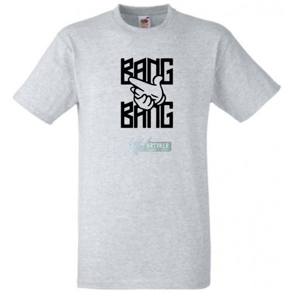 Bang Bang - Piff-Puff férfi rövid ujjú póló