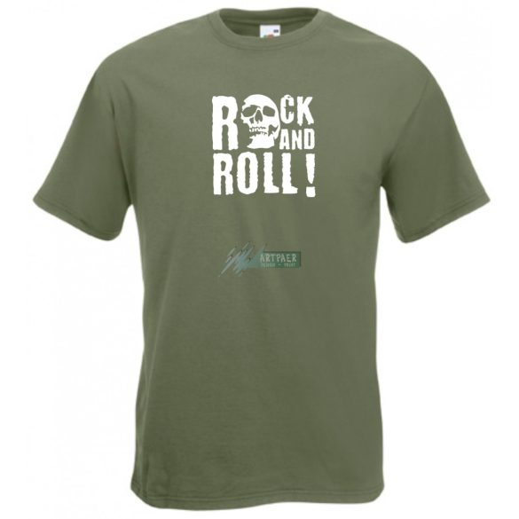 Rock 'n' Roll férfi rövid ujjú póló