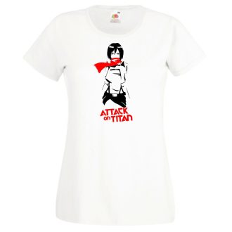 Anime Attack on Titan női rövid ujjú póló