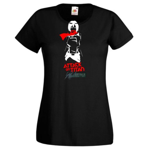 Anime Attack on Titan női rövid ujjú póló
