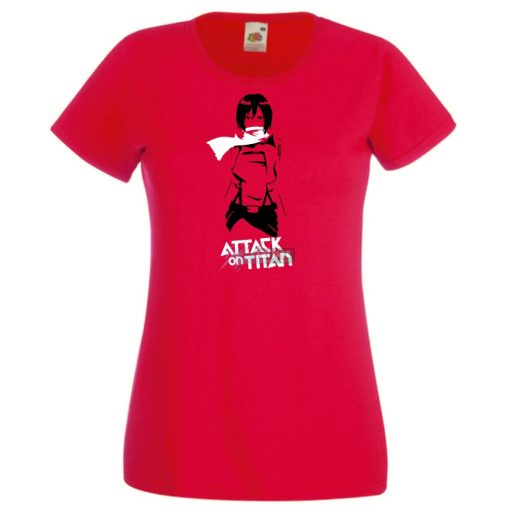 Anime Attack on Titan női rövid ujjú póló