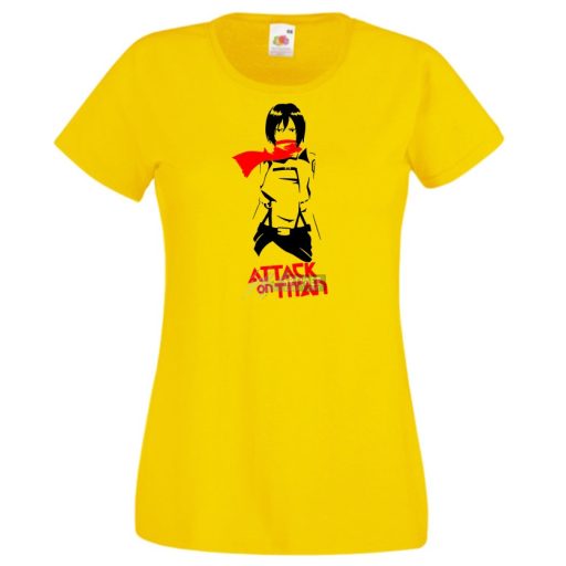 Anime Attack on Titan női rövid ujjú póló
