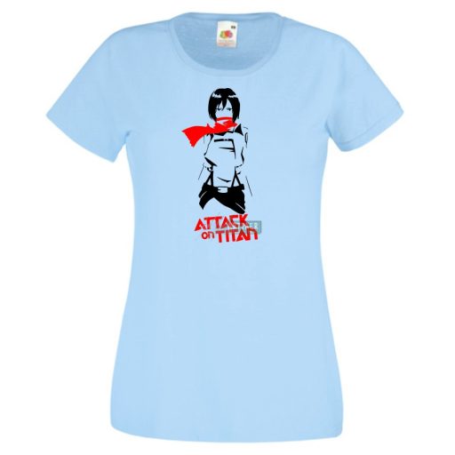 Anime Attack on Titan női rövid ujjú póló