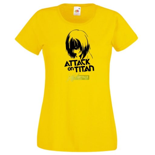 Anime Attack on Titan női rövid ujjú póló