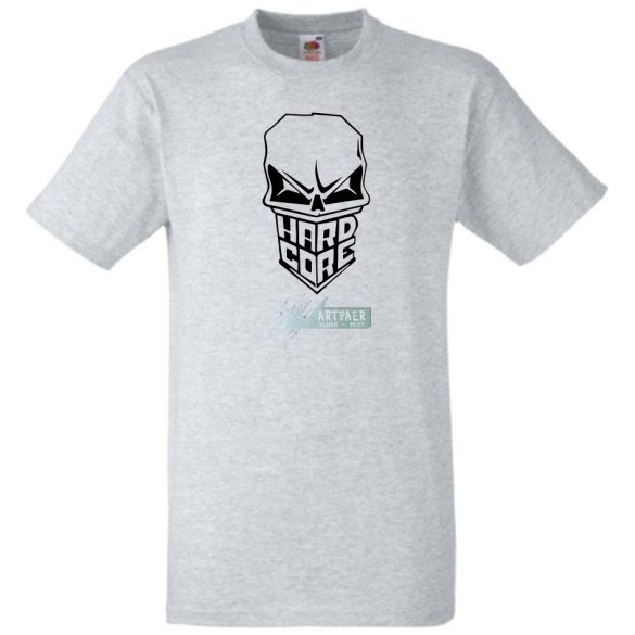 Hardcore férfi rövid ujjú póló