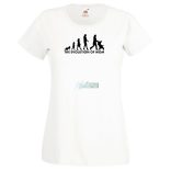 The Evolution of Mom női rövid ujjú póló