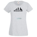 The Evolution of Mom női rövid ujjú póló