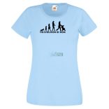 The Evolution of Mom női rövid ujjú póló