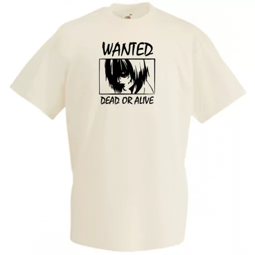 Anime Attack on Titan - Wanted férfi rövid ujjú póló